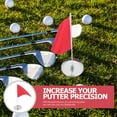 thumbnail image 3 of 1 set Flag Golf Golf Hole Cup Bandeja de golf Practice Golf Flag Suministros de entrenamiento de golf, 3 of 6