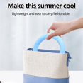 thumbnail image 4 of MesaSe  Dr Chilly Ice Ring  Neck Cooling Tube  Ice Ring Neck Cooler Freezes in Tap Water  Neck Cooling Wraps Reusable Ice Neck Ring Wearable Body Cooling Products for Summer Heat (Blue  1, 4 of 7