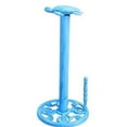 thumbnail image 7 of Hampton Nautical Antique Silver Cast Iron Paper Towel Holder 13"-Sea Turtle Beach Decor, 7 of 7