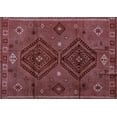 thumbnail image 1 of Ahgly Company Indoor Rectangle Southwestern Light Blue Country Area Rugs, 5' x 8', 1 of 4