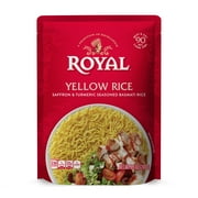 Royal Yellow Saffron and Turmeric Seasoned Ready-to-Heat Basmati Rice, 8.5 Oz