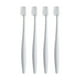 thumbnail image 1 of 4Pcs Cepillo de dientes de cerdas suaves Cepillos de dientes de cabello fino anti-sangrado Cepillos de dientes de cerdas de plástico para adultos (gris y azul), 1 of 4