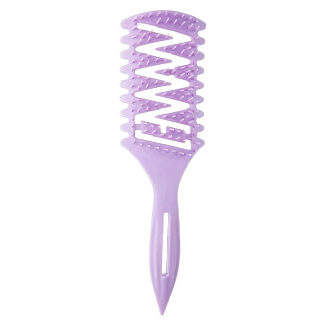 CJiaWei Curl Defining Brush Curly Roll Comb Curl Hair Separating Brush For Curly Hair Wet Shaping And Defining Curls For Women And Men To Reduce Pulling
