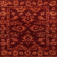 thumbnail image 1 of Ahgly Company Indoor Square Abstract Crimson Red Abstract Area Rugs, 8' Square, 1 of 6