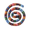 thumbnail image 5 of Fvsianol Ponytail Spiral Hair Rope Dreadlocks Hair Tie Ethnic Style Retro Print Dreadlocks Hair Tie Handmade Flexible Iron Wire Embedded Bendable Ponytail Holder Hair Accessories, 5 of 8