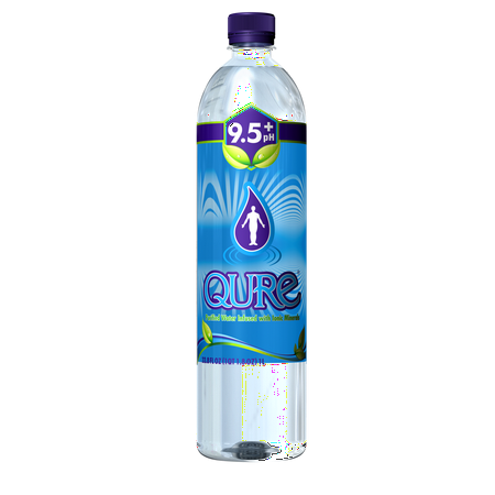 Qure Alkaline Water, 33.8 Ounce (Pack of 12) - Walmart.com