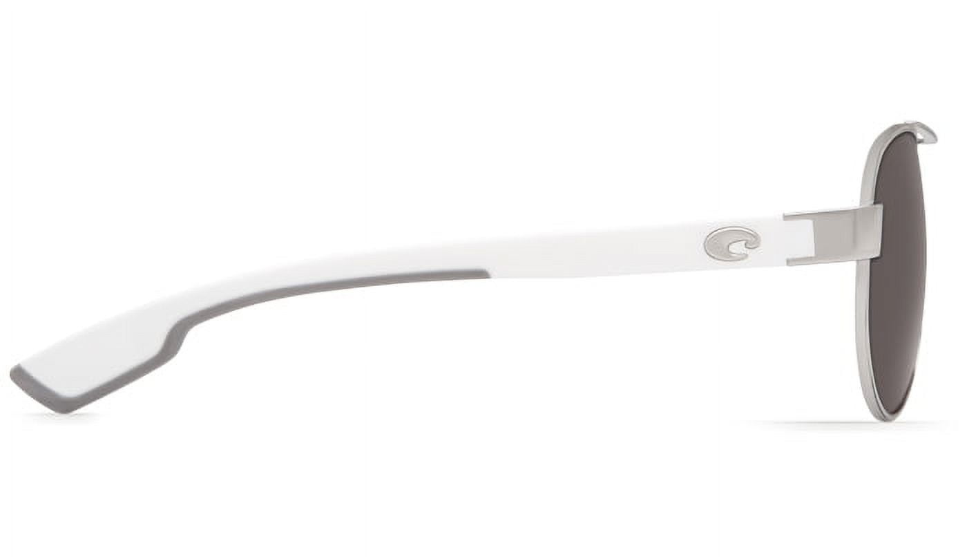 Costa Loreto Sunglasses Frame Color Palladium w White Temples