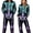 11 Black & Green purple, variant on MIRUXO Adult Men's Skeleton Halloween Costume Unisex Skeleton Jumpsuit Pajamas Onesie Cozy One Piece Cosplay Party 2026