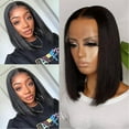 thumbnail image 2 of Front Lace Medium Long Bobo Wig, 2 of 5