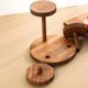 thumbnail image 5 of Wood Cake Stand Dessert Holder Versatile Step Ladder Countertop Shelf Tiered Stand Wooden Plant Stand for Bottles Jars Figure, 5 of 5