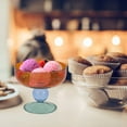 thumbnail image 3 of High Base Dessert Cup Glass Ice Cream Cup Exquisite Pudding Cup Delicate Ice Cream Bowl, 3 of 8