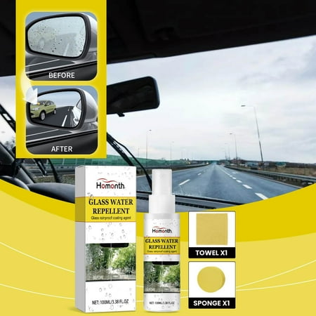 

Car Glass Rainproof Cleaning Coating Agent Car Window Rainproof Cleaning Car Glass Spray 100ml