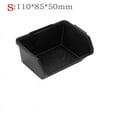 thumbnail image 1 of Storage Parts Box Material Component Plastic Case Shelf Screw Sorting Toolbox Model Accessories Storage Box Classification Small-Black, 1 of 7