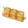 thumbnail image 2 of Tarro de condimentos para almacenamiento de cocina perfecl con tapas y cucharas organizador de especias, 2 of 8