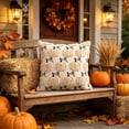 thumbnail image 6 of Halloween Sale Clearance!Fall Decorations for Home, Embossed Pumpkin Throw Pillow Cover Fringe Thanksgiving Sofa Decor Cushion Case, 6 of 7