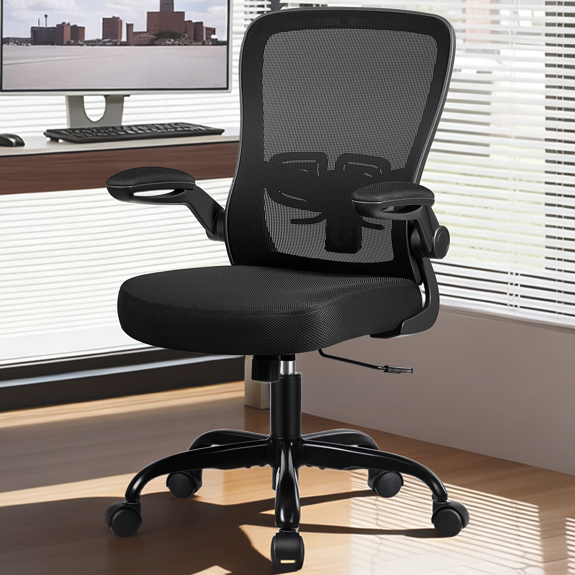 Coolhut Ergonomic Mesh Office Chair with Lumbar Support photo 8