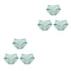 thumbnail image 4 of Sonducket 3 uds. Bragas con estampado de dibujos animados para niños, ropa interior menstrual, bragas, lencería, hija, mujer, adolescente, Verde claro METRO 2Conjunto, 4 of 6