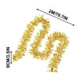 thumbnail image 4 of LSLJS Tinsel Garland 6.6Ft Glitter Metallic Twist Hanging Christmas Tinsel Garland for Home Mantle Xmas Tree Staircase Railing Year Holiday Party Christmas Decorations, 4 of 5
