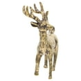 thumbnail image 5 of BERTDOMD 4-Piece Brass Elk Figurine Set for Home and Office Desktop Decoration, Small Brass Elk Ornaments, 5 of 6