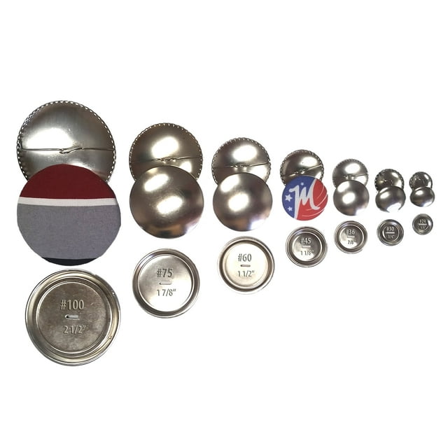 20 Cover Buttons with Teeth, Size 60 - Self Cover Snap Buttons
