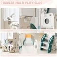 thumbnail image 6 of Toddler Slide, Kids Indoor Playset with Basketball Hoop and Telescope, 6 of 7