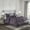 Plum, variant on Full 7 Piece Tufted Comforter Set, Plum Pinch Pleat Bedding with Complete Bed Ensemble