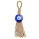 thumbnail image 1 of Colgante azul con borla trenzada: proteja su espacio con este exclusivo amuleto de ojo turco para decoración del hogar o la oficina, 1 of 5