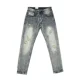 thumbnail image 4 of Pantalones vaqueros de verano para hombre, pantalones rectos rotos, pantalones vaqueros para hombre, rasgados, con agujeros, estilo coreano, tendencia 2024, estética, pierna ancha, 4 of 5