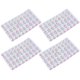 thumbnail image 3 of Square Sew on Stone Crystal Clear AB Color Garment Sewing Glass Beads Flatback 2 Holes Dress Making 10x14mm, 3 of 5