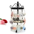 thumbnail image 3 of Spptty 3Colors Creative 3Tiers 72Holes Rotatable Earring Organizer Display Stand Metal Jewelry Holder, Earring Stand, Earring Holder, 3 of 8