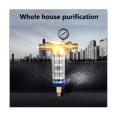 thumbnail image 4 of Pre Filter Purifier Whole House Down Sediment Water Filter Central Prefilter System Backwash Stainless Steel Mesh C, 4 of 8