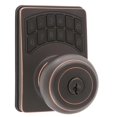 thumbnail image 2 of (2 pack) Hyper Tough Digital Ball Doorknob- Oil Rubbed Bronze, 2 of 16
