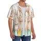 thumbnail image 2 of Fotbe Happy Easter Camisa Estampada de Manga Corta para Hombre, Casual de Verano, Estilo Playero, Sin Arrugas-Medium, 2 of 5