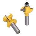 thumbnail image 3 of Tongue Groove Router Bit Set,2Pcs 1/2in Shank Router Woodworking Router Bit Router Bit Top Tier Quality, 3 of 8