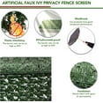thumbnail image 4 of Visland Privacy Fence Screen 40x20in,Anti-Ultraviolet Outdoor Privacy Screen,Suitable for Faux Grass Decor Balcony Outdoor Garden, 4 of 8