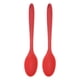 thumbnail image 1 of Cucharas de silicona Uxcell 2Pcs resistentes al calor, utensilio de cocina, cuchara de mezcla para cocinar, mezclar, revolver y servir, roja, 1 of 6