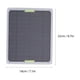 thumbnail image 3 of Fiudx Calentador de Panel Solar, Cargador Solar Portátil, Compartimento de Batería Eficiente, para Acampar Al Aire Libre, Viajes En Autocaravana, Equipo de Viento para Calefacción, Tamaño 435 X 200 M, 3 of 7