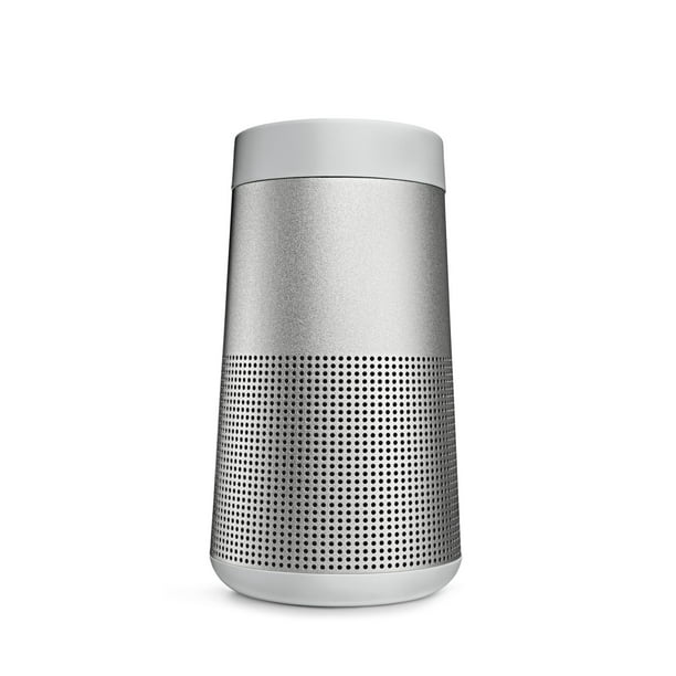 Armoedig schuifelen materiaal Bose SoundLink Revolve Portable Bluetooth Speaker Series II - Silver -  Walmart.com