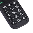 thumbnail image 4 of Suodoka Dual Screen Flip Phone Unlocked 2G Cellular Device for Seniors with 5800mAh Battery Large Buttons FM Radio Speed Dial Vibration Music and Video Playback Blue Edition (10 inches / 25.4 cm), 4 of 9