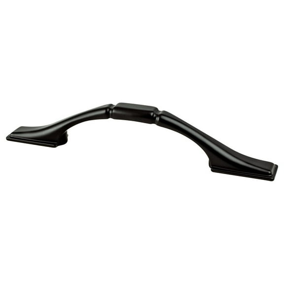 Berenson 9197-1055-P 3 in. Traditional Advantage One CC Matte Black Squared End Pull