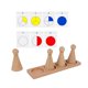 thumbnail image 1 of Equivalencia de materiales matemáticos Montessori, manipuladores matemáticos con muñecas Peg, clasificación de formas para mayores de 6 años, aula de, 1 of 9