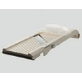 thumbnail image 6 of Benriner Mandoline Slicer with 4 Blades, Japanese Stainless Steel, BPA Free, 12.75 x 3.625-Inches, Beige, 6 of 7