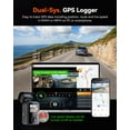 thumbnail image 4 of Vantrue 5.2K 360° Panoramic Dash Cam, 5GHz WiFi&GPS, Dual STARVIS 2, HDR,8 IR Night Vision, Front and Inside Dash Camera, Voice Control, Touchscreen, 24/7 Buffered Parking Mode, 4 of 8