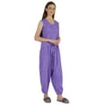 thumbnail image 2 of Moomaya Printed Rayon Nightwear Set For Womens Sleepwear Drop Crotch Pajama 2 Pcs Loungewear, 2 of 7