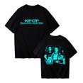 thumbnail image 2 of Unisex Huntrix De-mon Hun&Ters Shirt Short Sleeve Cartoon Graphic Tee for POP SINGER and Movie Fans L, 2 of 4