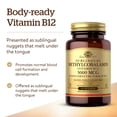 thumbnail image 3 of Suplemento Solgar de metilcobalamina y vitamina B12, 5000 mcg, 60 unidades, 3 of 8