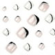 thumbnail image 3 of 24pcs Black and White Glitter Toenails Wearable Manicure Nail Patches Finished Nails Ladies Glossy Artificial Toenails, 3 of 5
