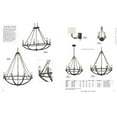 thumbnail image 5 of Elk Home Natural Rope 34" 6-Light Metal Chandelier in Oil Rubbed Bronze, 5 of 5