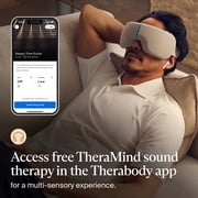 Therabody SmartGoggles (1st Generation) - Bluetooth Heated Massaging Device for Sleep, Focus, and Stress