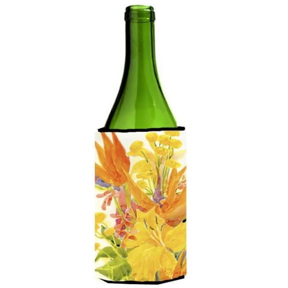 Flower - Bird Of Paradise Wine Bottle  Hugger - 24 oz.